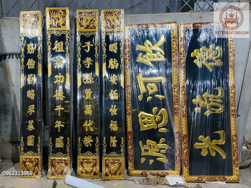 mẫu hoành phi câu đối