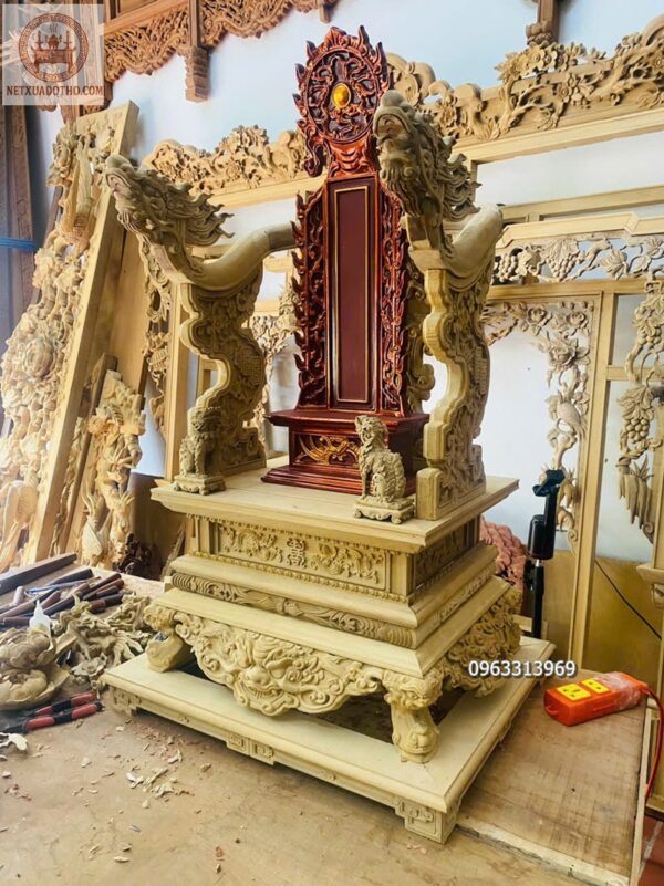 mẫu ỷ thờ sơn giả cổ