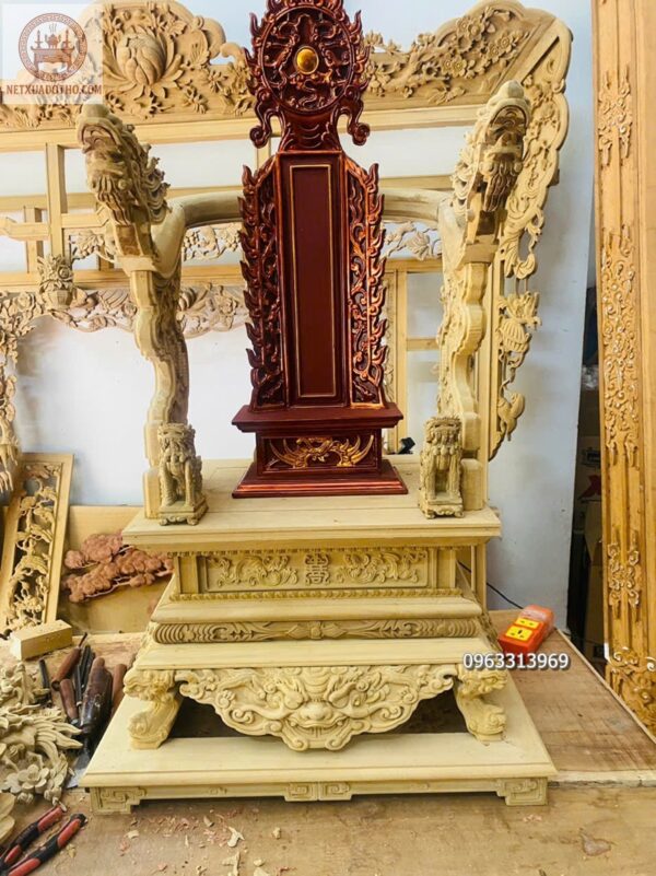 mẫu ỷ thờ sơn giả cổ