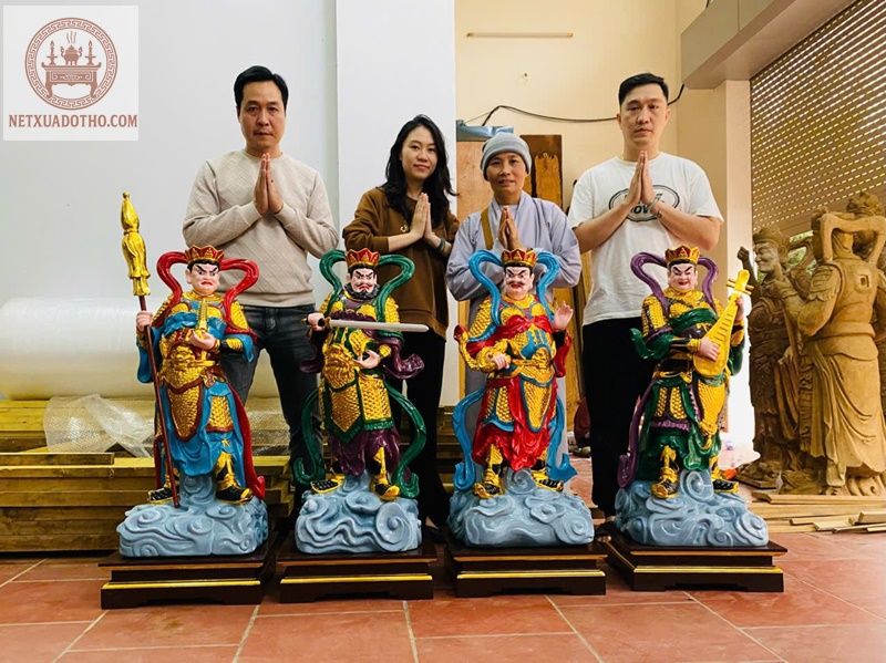 tượng tứ trấn tuong tu tran