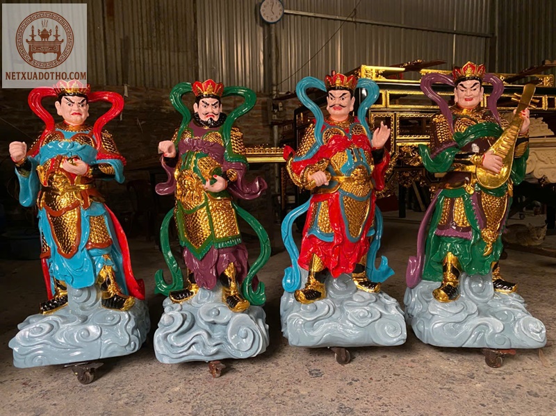 Tượng Tứ Đại Thiên Vương Tượng Tứ Đại Thiên Vương