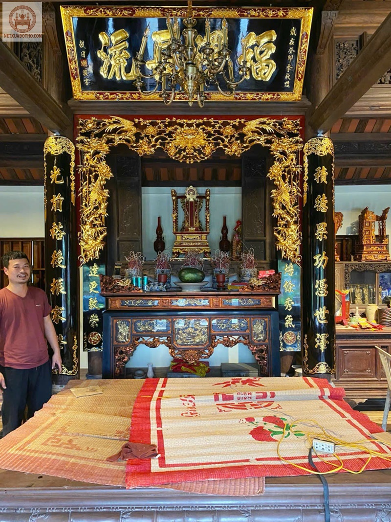 ho&agrave;nh phi c&acirc;u đối đục triện c&agrave;i