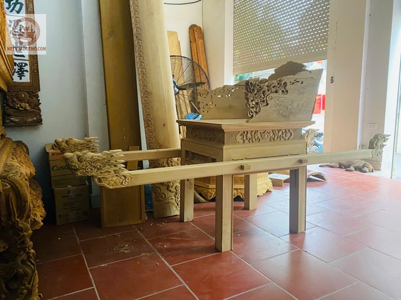 kiệu rước song h&agrave;nh