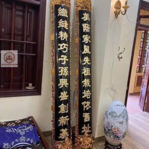 Mẫu câu đối thờ Đình Chùa