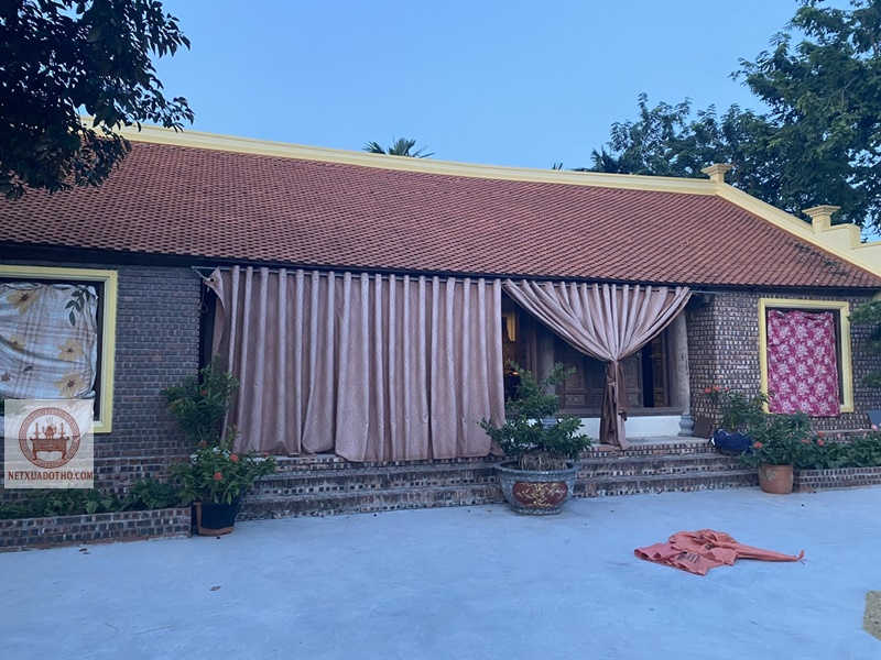 Đồ thờ mẫu nh&agrave; 3 gian xưa