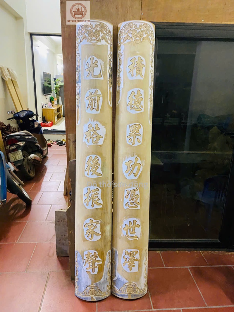 Đồ thờ mẫu nh&agrave; 3 gian xưa