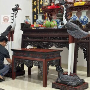 Tượng Chim Hạc Thờ