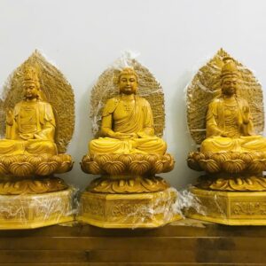 Tượng Tam Thánh Phật