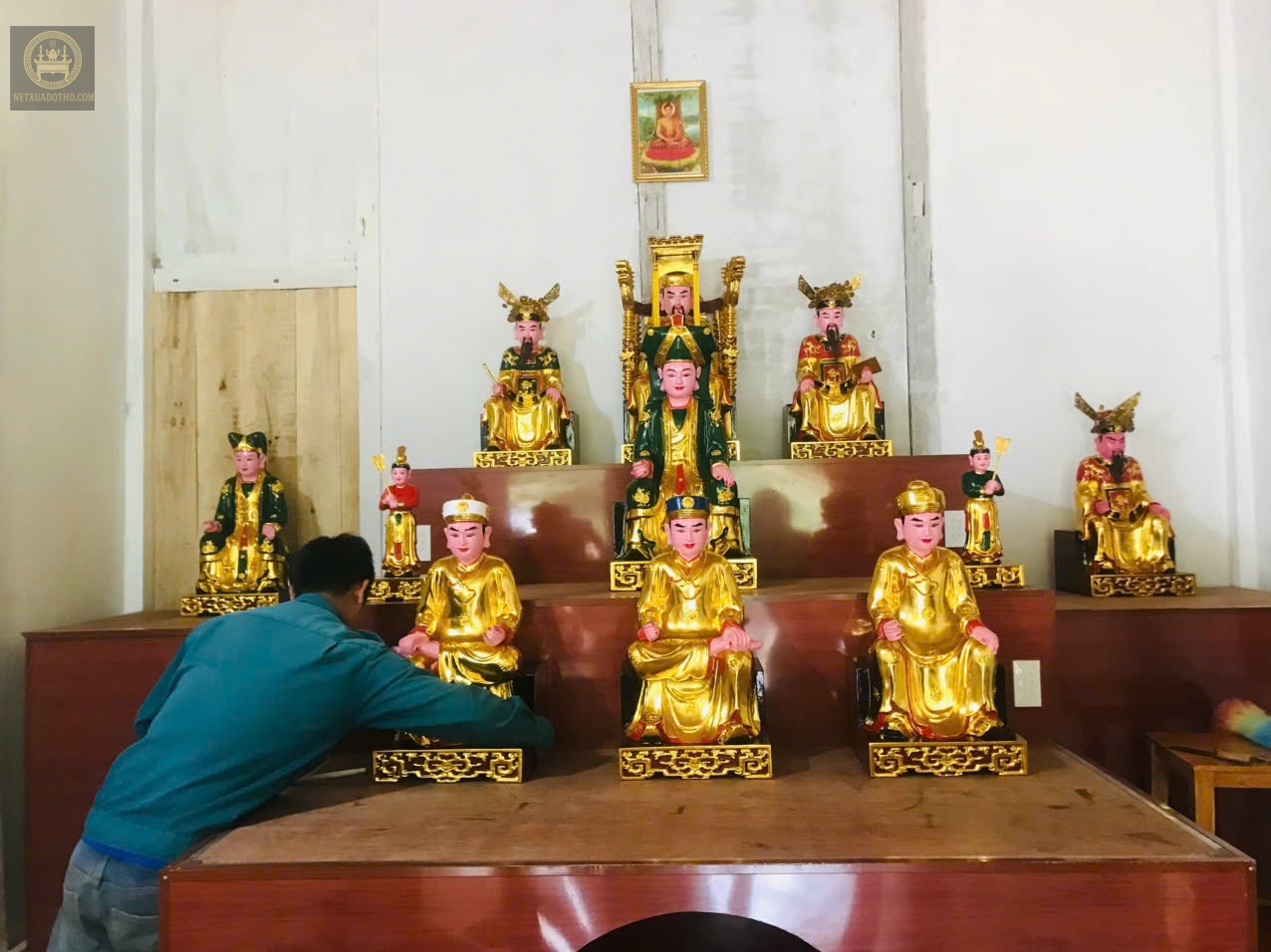 Hành trình rước tượng