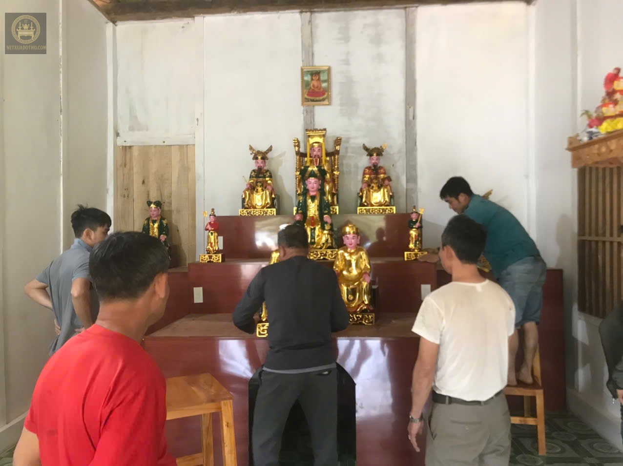 Hành trình rước tượng Hành trình rước tượng