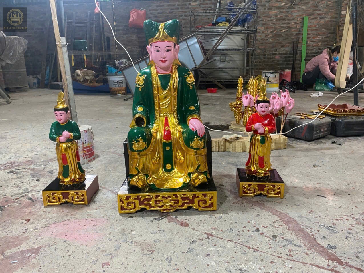 Hành trình rước tượng Hành trình rước tượng