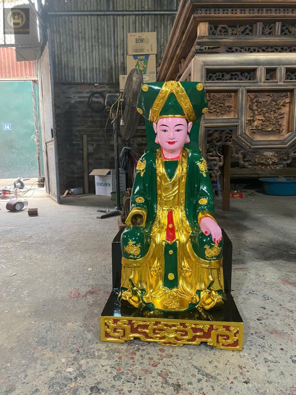 H&agrave;nh tr&igrave;nh rước tượng