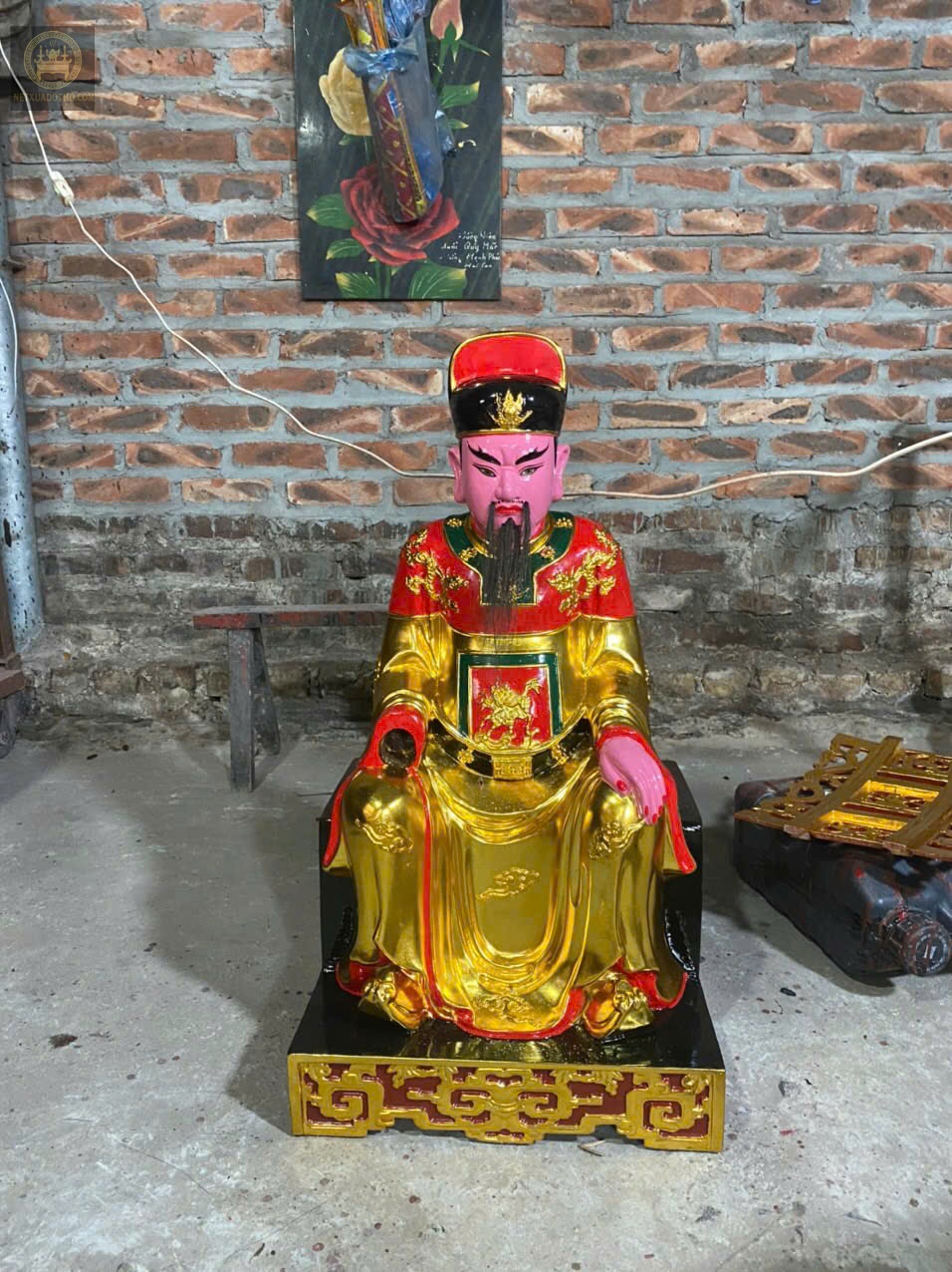 H&agrave;nh tr&igrave;nh rước tượng