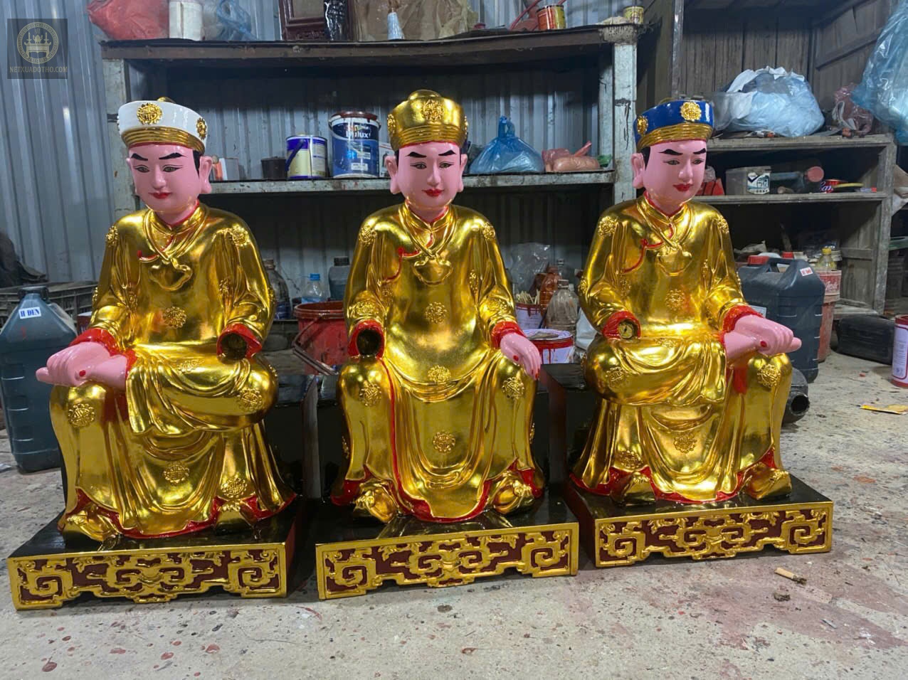 H&agrave;nh tr&igrave;nh rước tượng