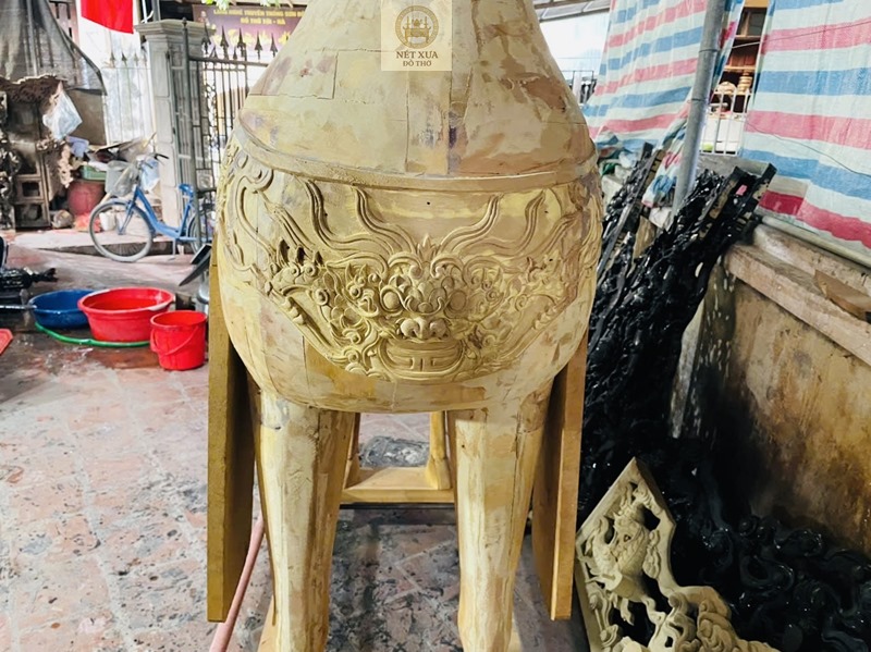 L&agrave;m tượng Ngựa thờ gỗ